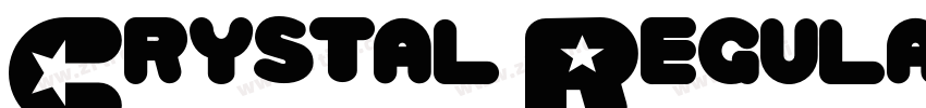 Crystal Regular (OTF字体转换